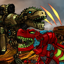 Dino Robot Battle Arena : Dinosaur game