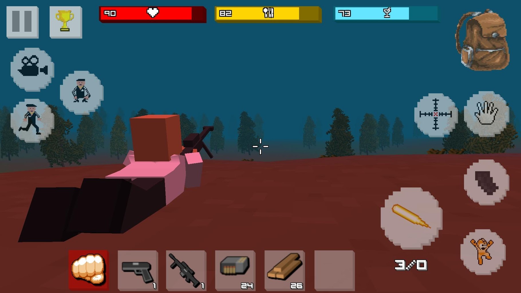 zombie survival crafting game