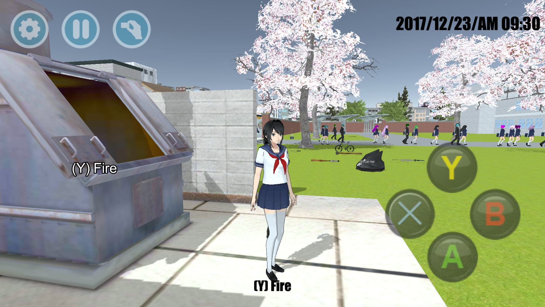 anime high school simulator download