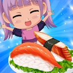 Sushi Restaurant Craze: Japanese Chef Cooking Game