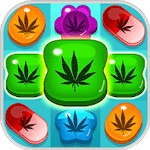 Weed Crush Match 3 Candy - ganja puzzle games