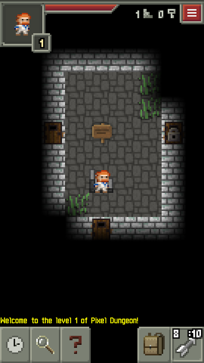 Download Pixel Dungeon 1.9.2a APK (MOD many lifetimes) for android