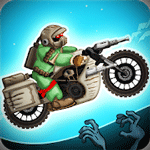 Zombie Shooter Motorcycle Race